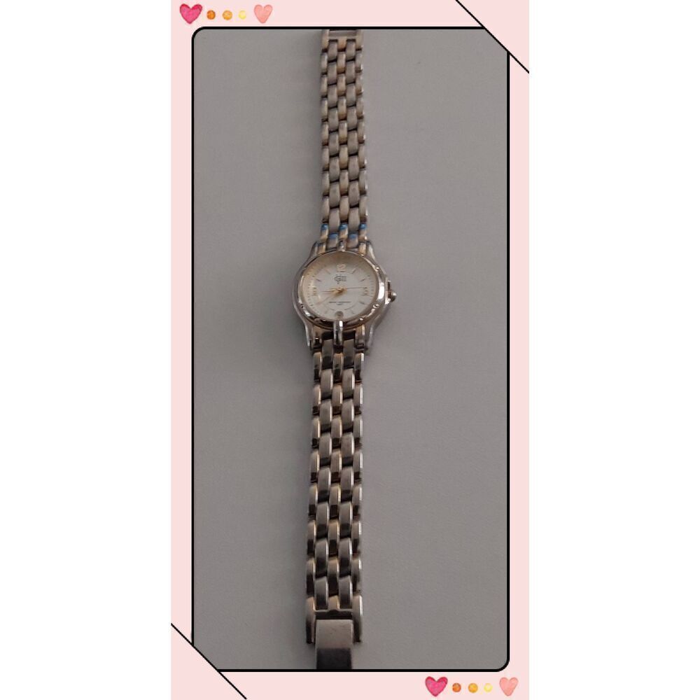 Vintage GII Metal Bezel Quartz Woman's Watch